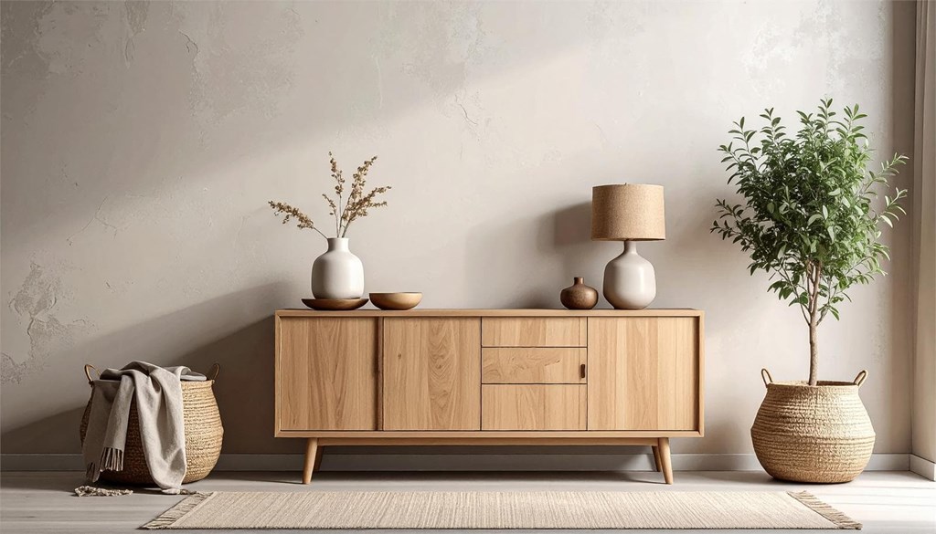 Ideas para darle un toque acogedor a tu hogar con madera y tonos tierra