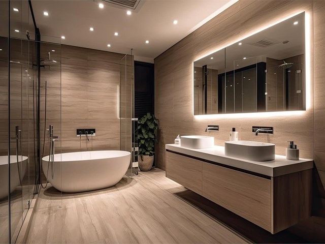 Tendencias en decoración de baños modernos